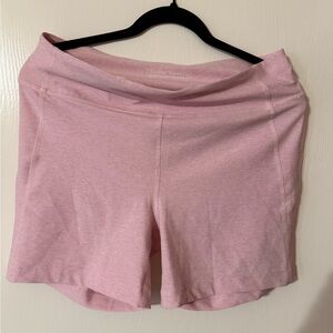 Outdoor Voices Women's Light Pink Athletic Shorts